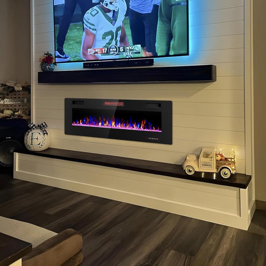 Electactic Electric Fireplace Wall Mounted / Insert