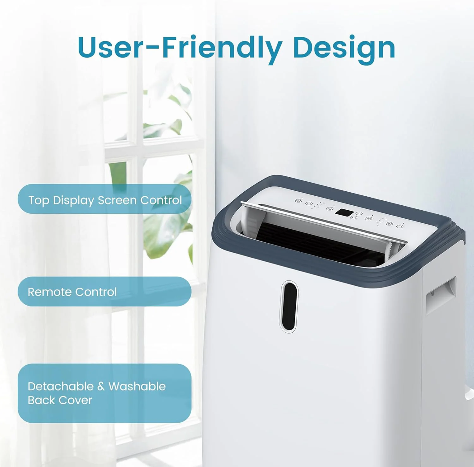 ELECTACTIC Portable Air Conditioner Cooling Up to 500sq.ft