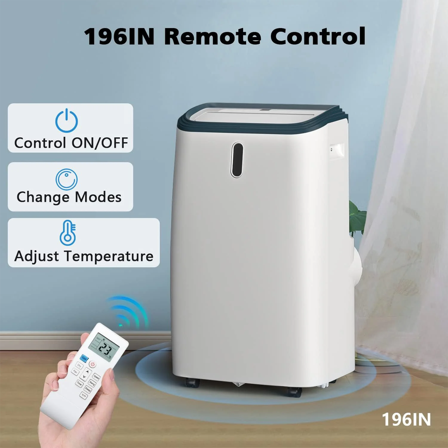 ELECTACTIC Portable Air Conditioner Cooling Up to 500sq.ft