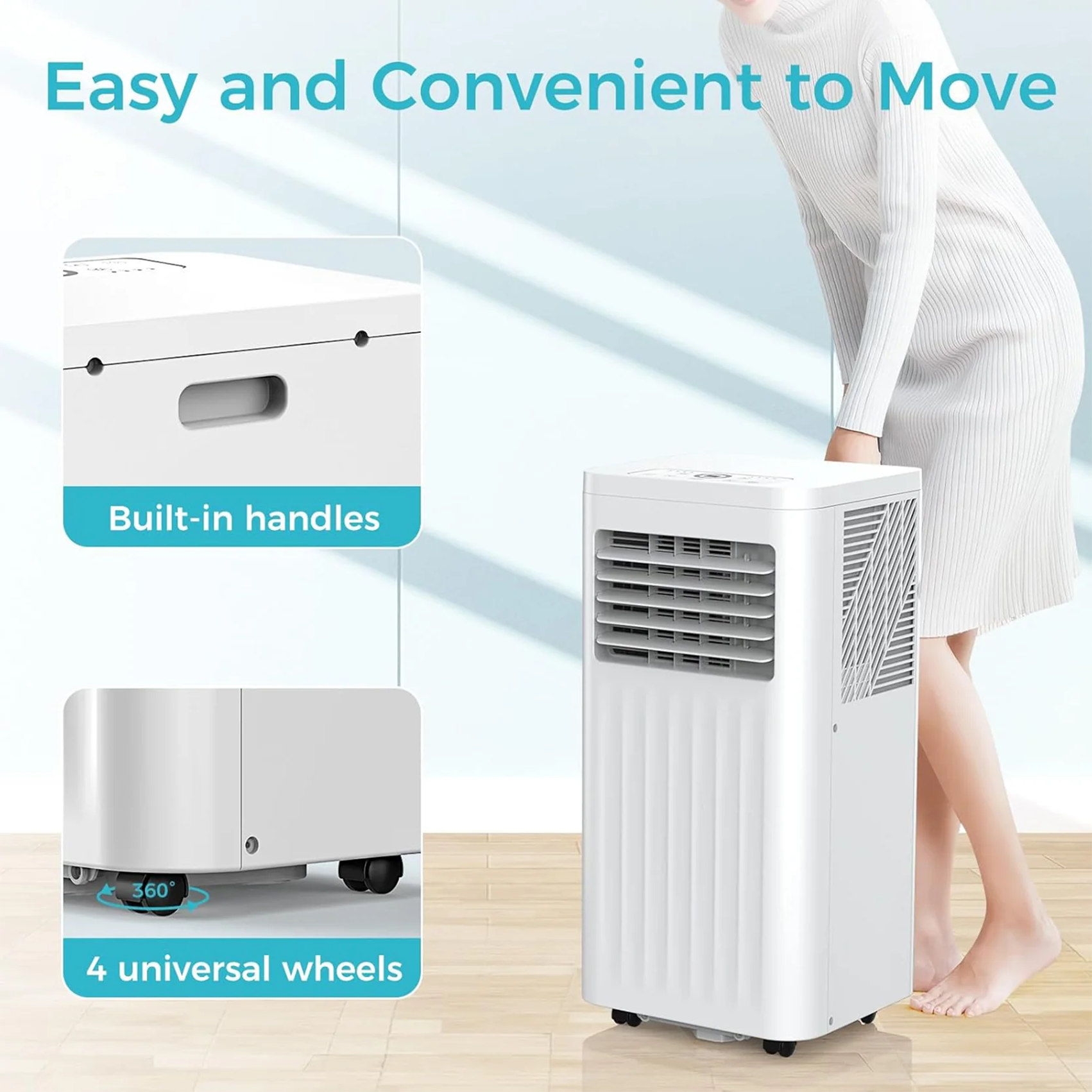 ELECTACTIC 8000 BTU Portable Air Conditioners