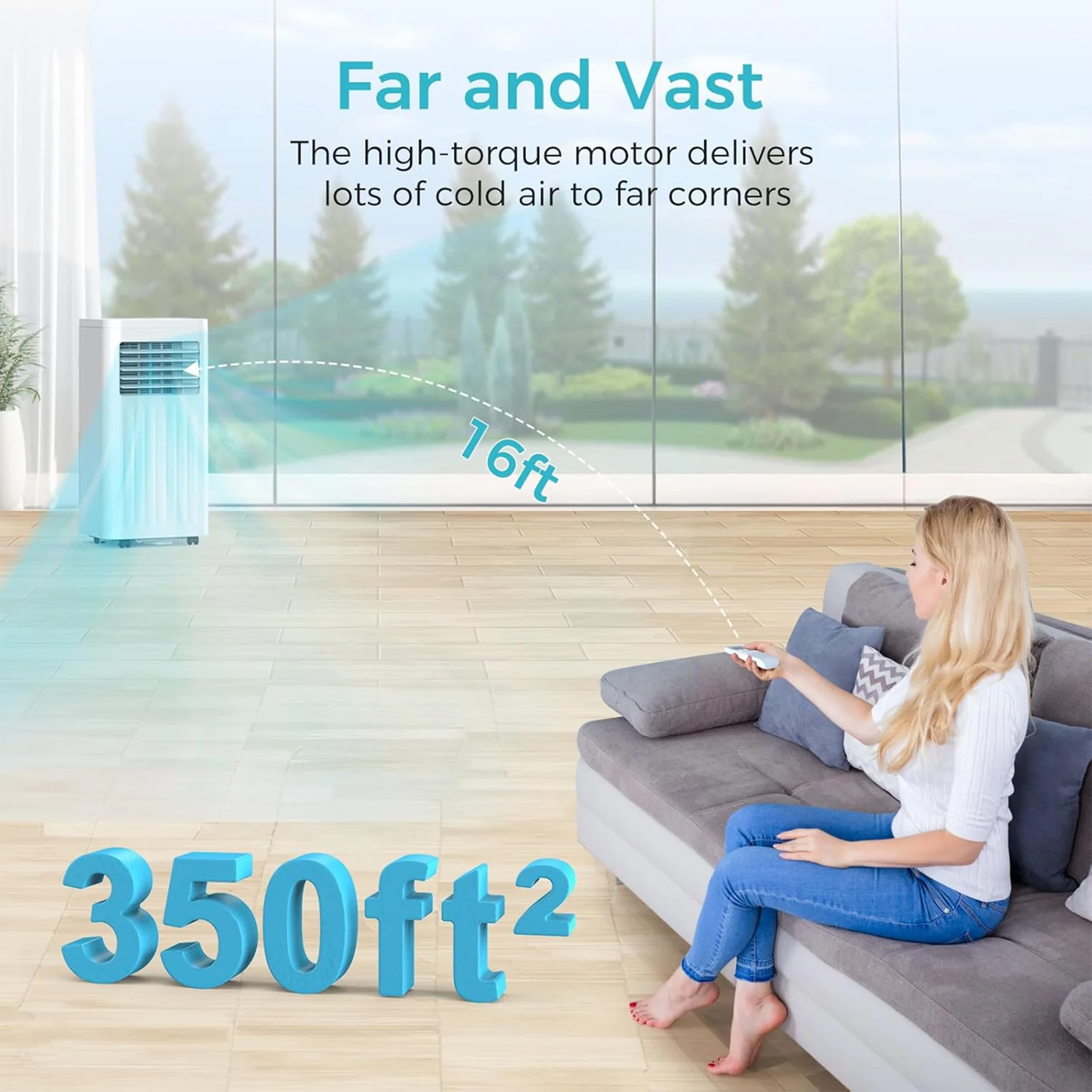 ELECTACTIC 8000 BTU Portable Air Conditioners