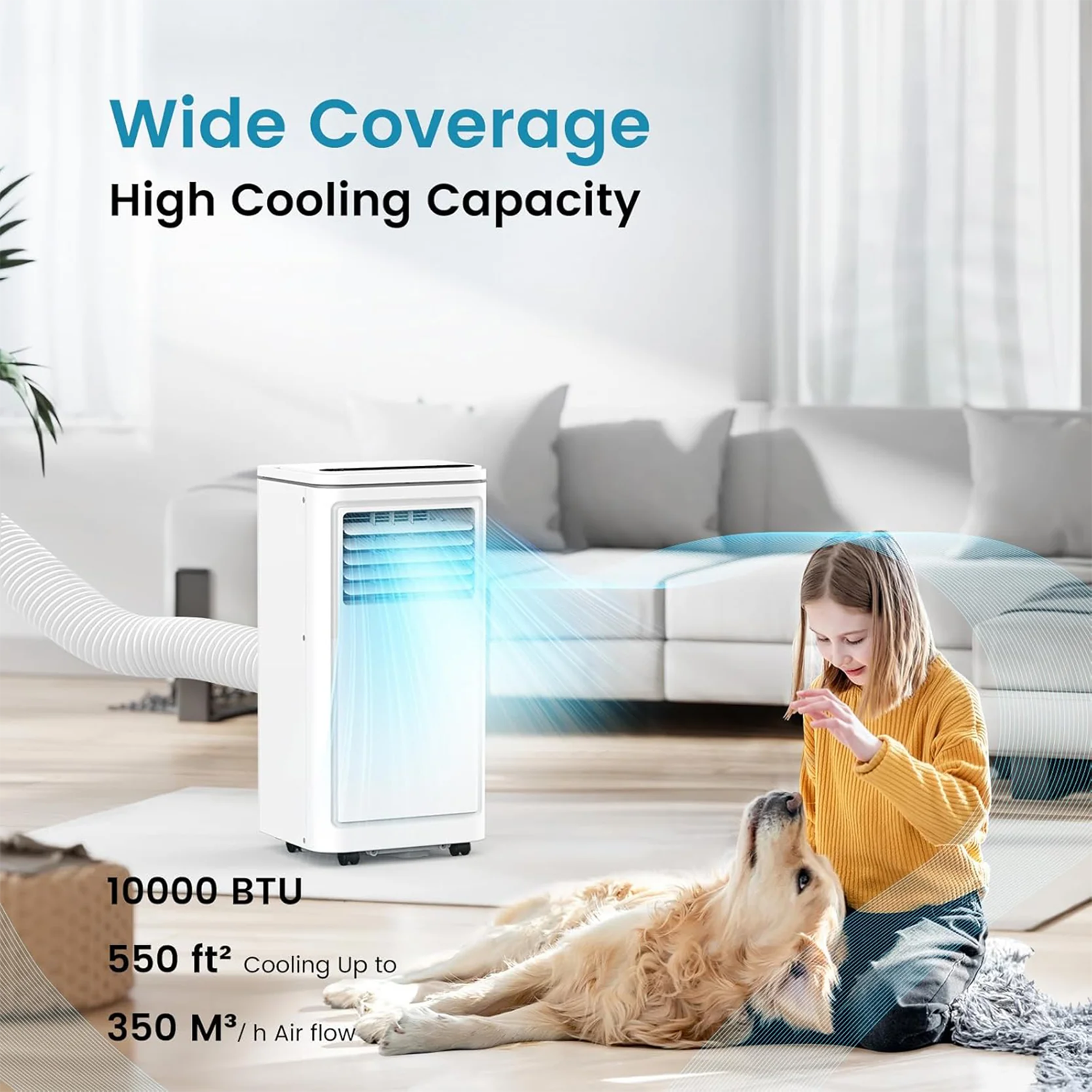ELECTACTIC 8000 BTU Portable Air Conditioners