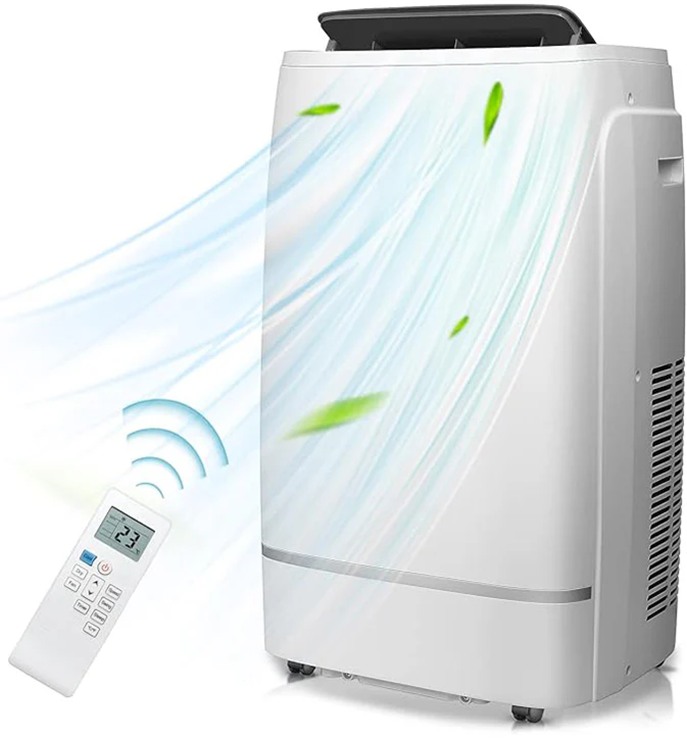 ELECTACTIC 12000 BTU Portable Air Conditioner with Dehumidifier