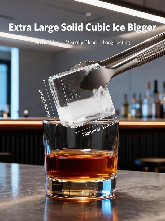 Electactic Quiet Countertop Cube Ice Makers