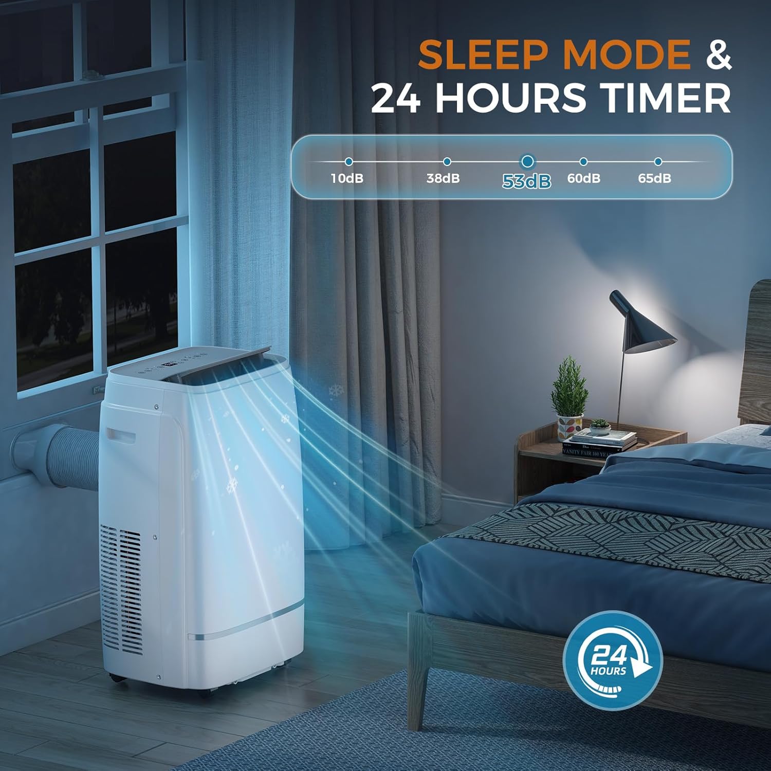 Electactic Portable Air Conditioner 12000-13000 BTU