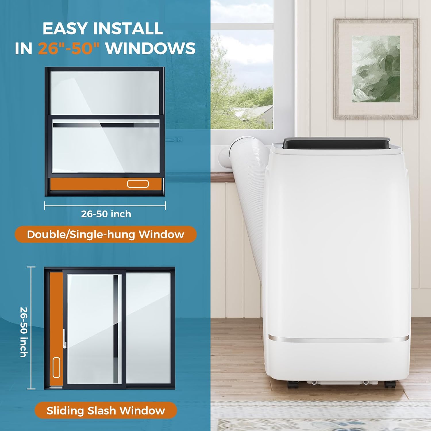 Electactic Portable Air Conditioner 12000-13000 BTU