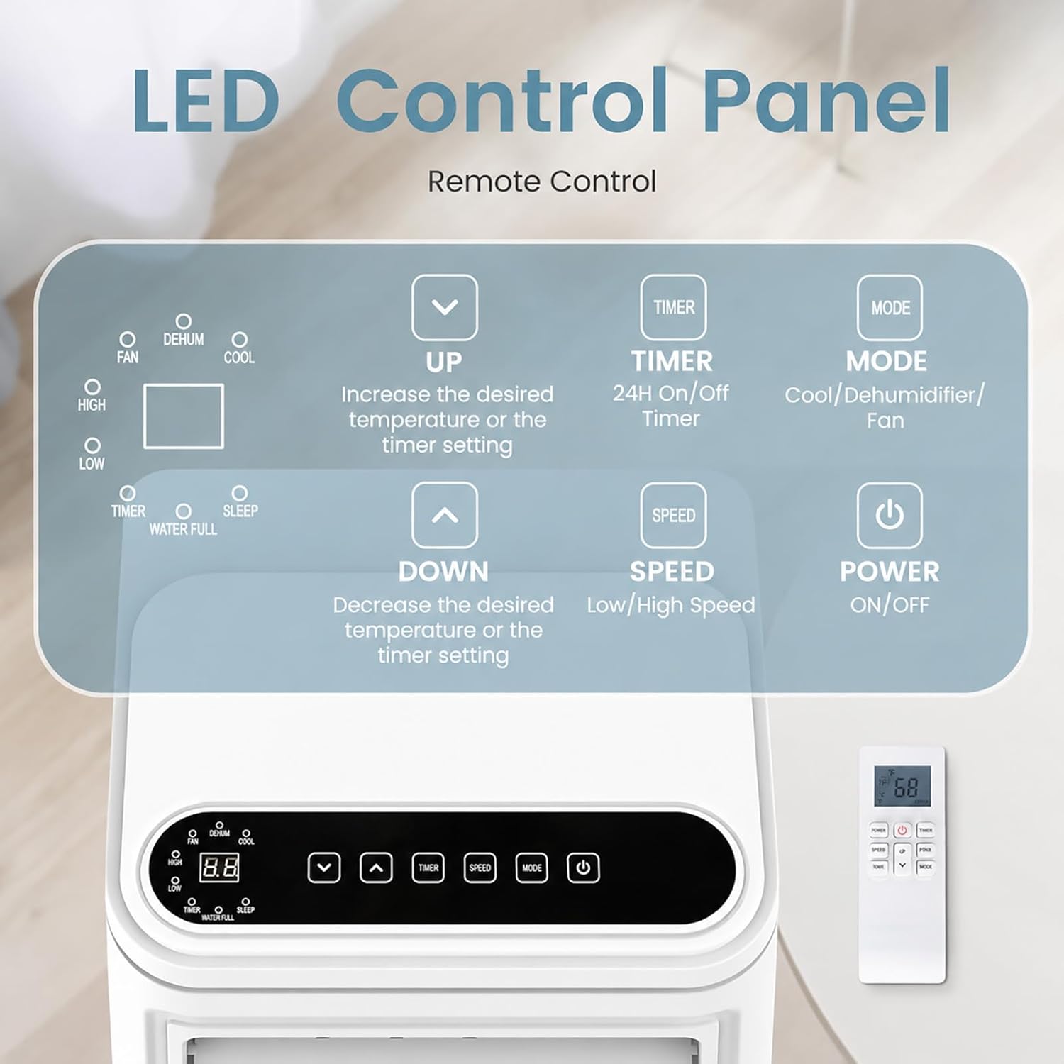Electactic Portable Air Conditioner 10000 BTU