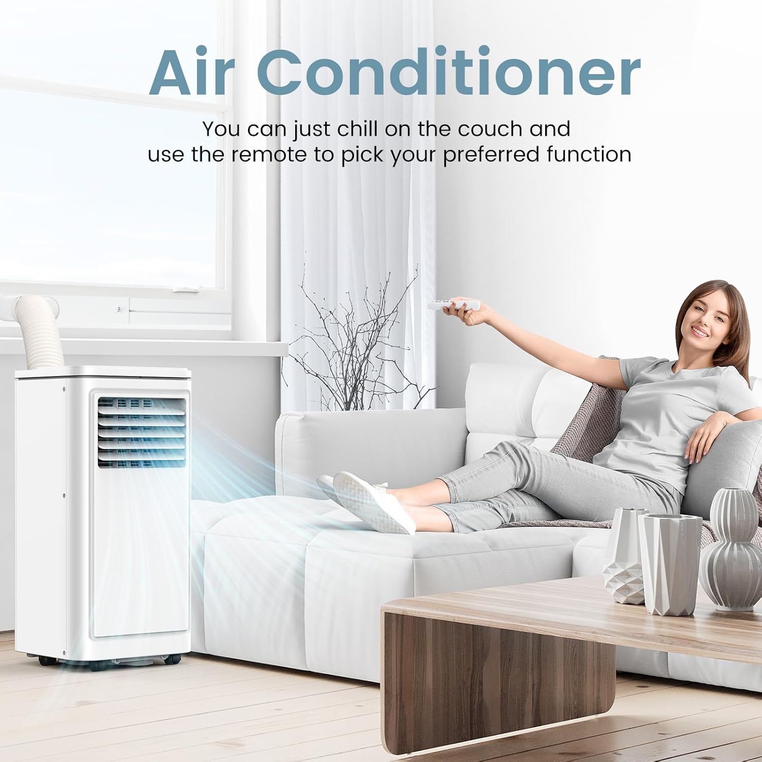 Electactic Portable Air Conditioner 8000 BTU