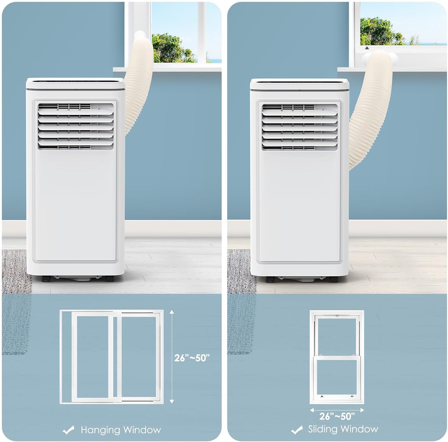 Electactic Portable Air Conditioner 8000 BTU