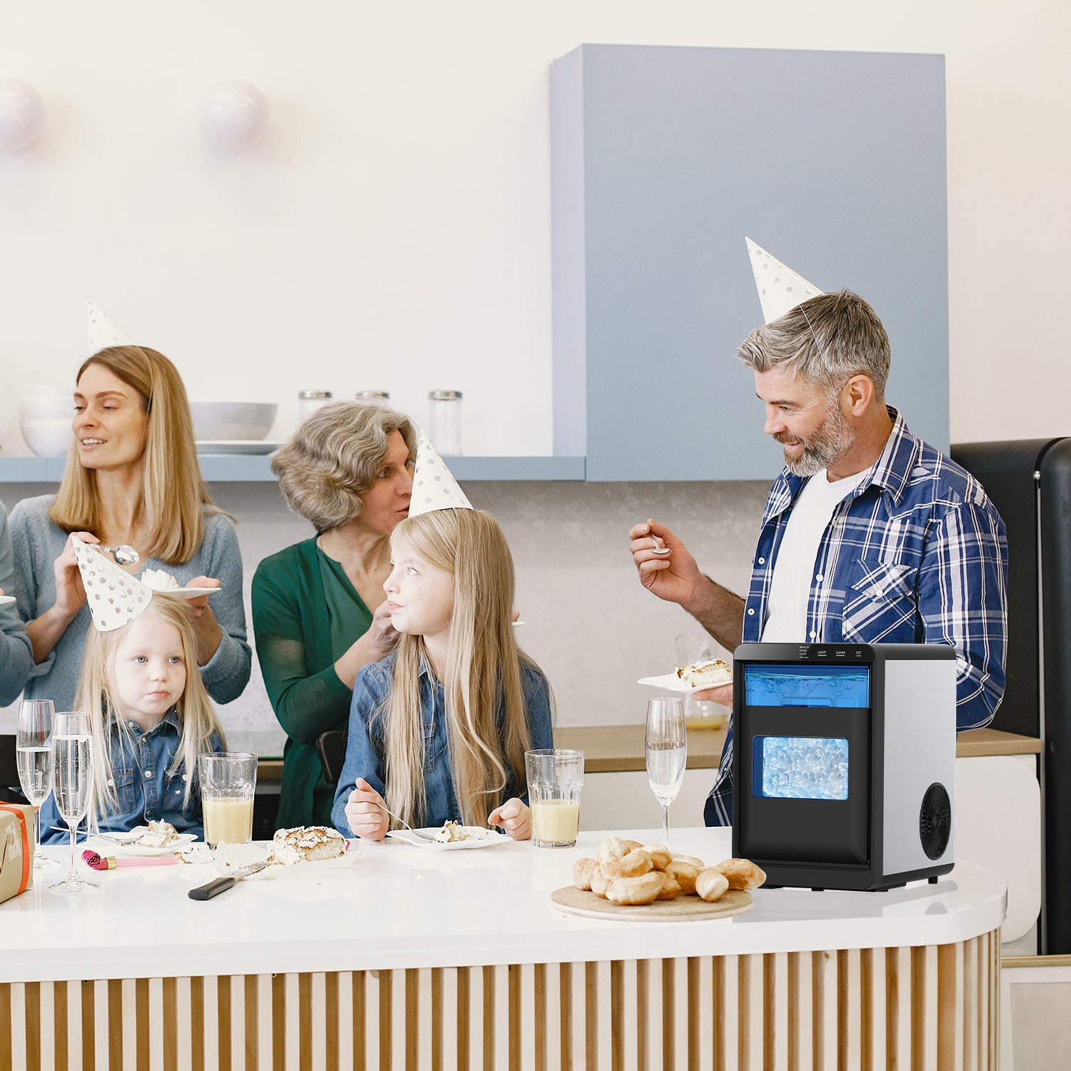 Electactic 44Lbs/Day Nugget Ice Maker