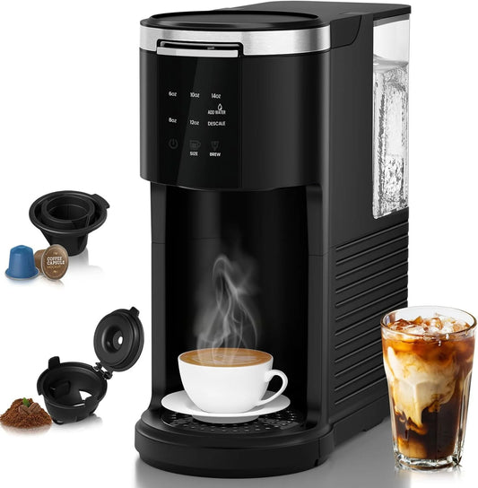 Electactic Single Serve Coffee Maker 14oz