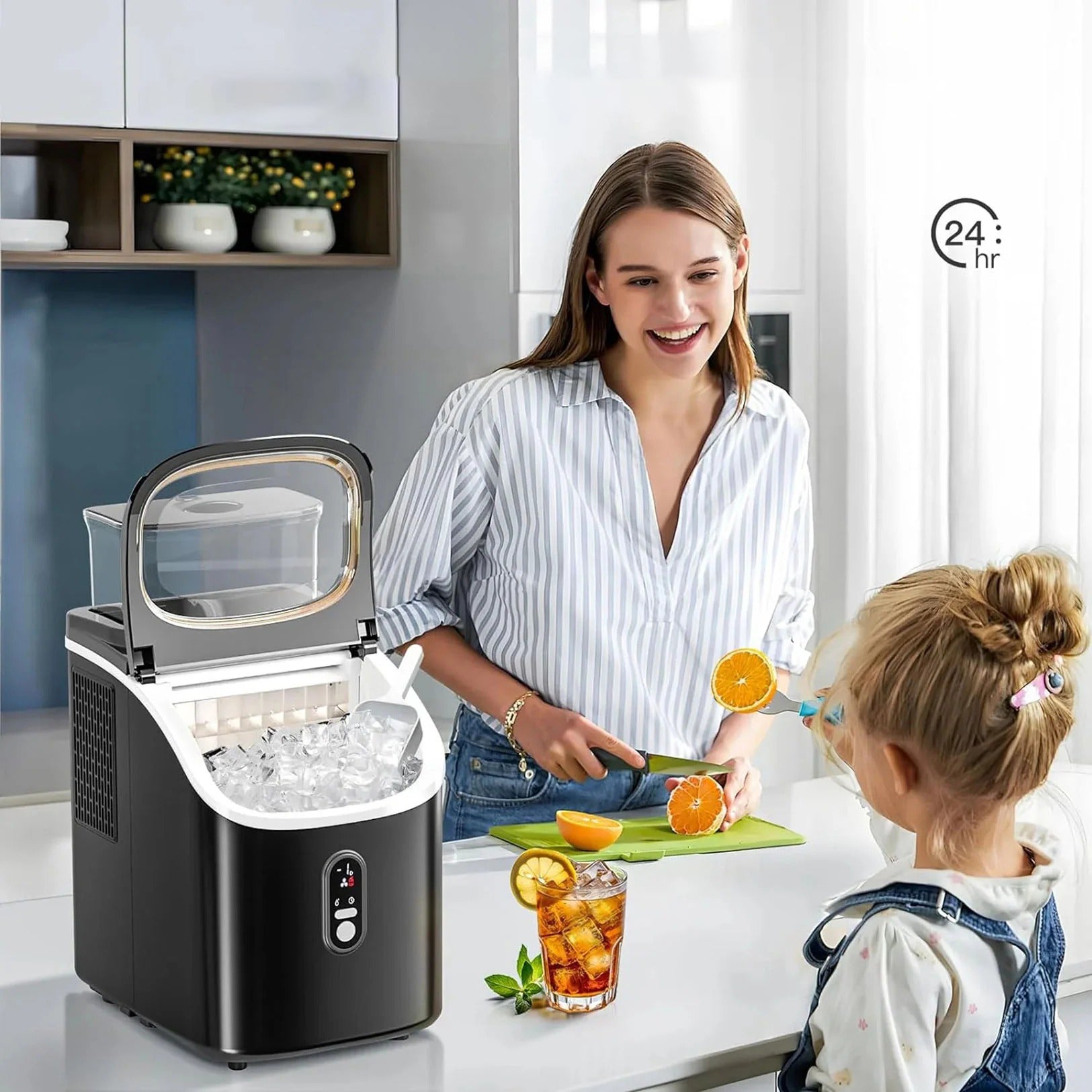Electactic Cube Ice Maker 30LBS/24H