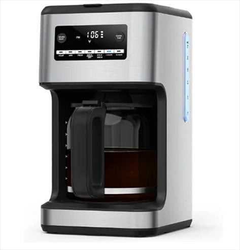 Electactic 4-Hour Programmable Coffee Maker 14-Cup 800W power