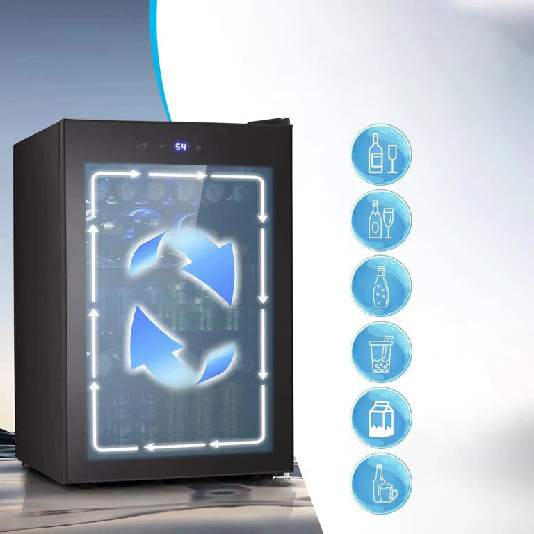 Electactic Beverage Refrigerator Cooler 4.4 Cu.Ft