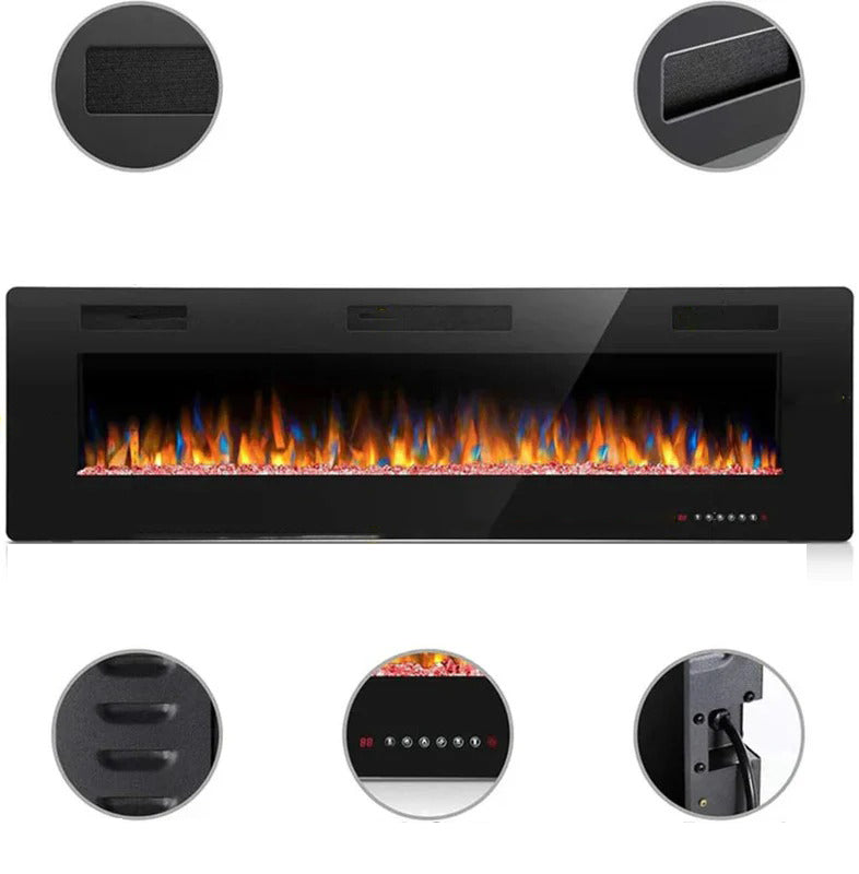 Electactic Electric Fireplace Insert 60 Inch