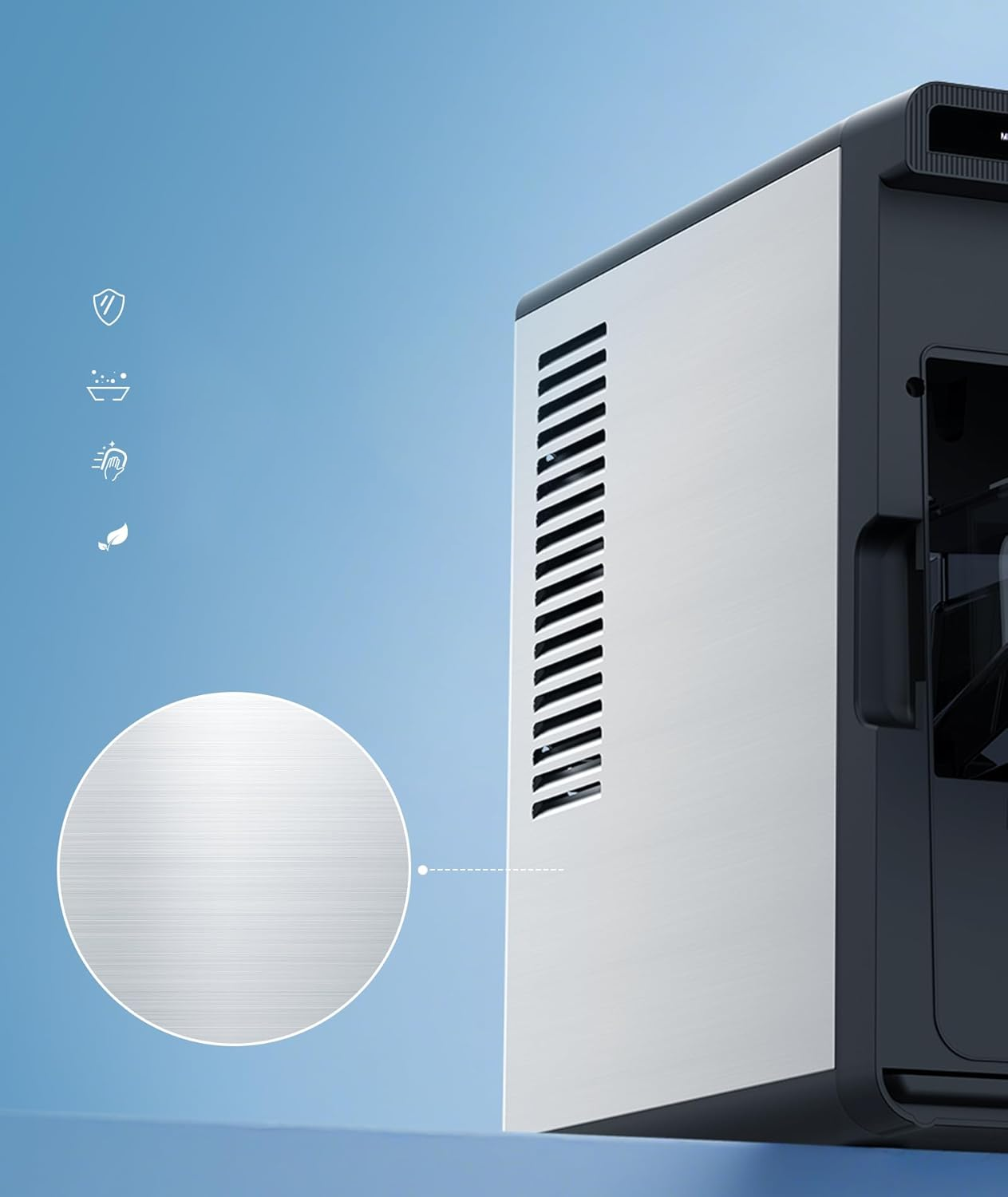 Electactic Quiet Countertop Cube Ice Makers