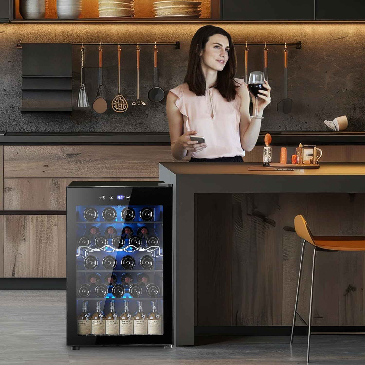 Electactic Beverage Refrigerator Cooler 4.4 Cu.Ft