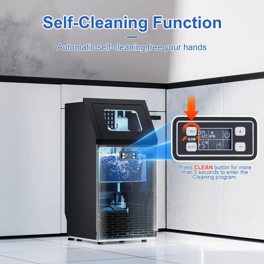 Electactic Commercial Ice Maker 100/200/265lbs/24H