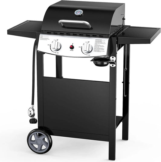 Electactic Portable 2 Burner Propane Gas Grill 2000 BUT