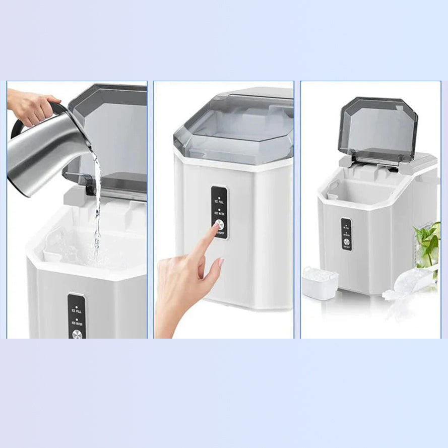 Electactic Nugget Ice Maker 34lbs/24H Self Cleaning