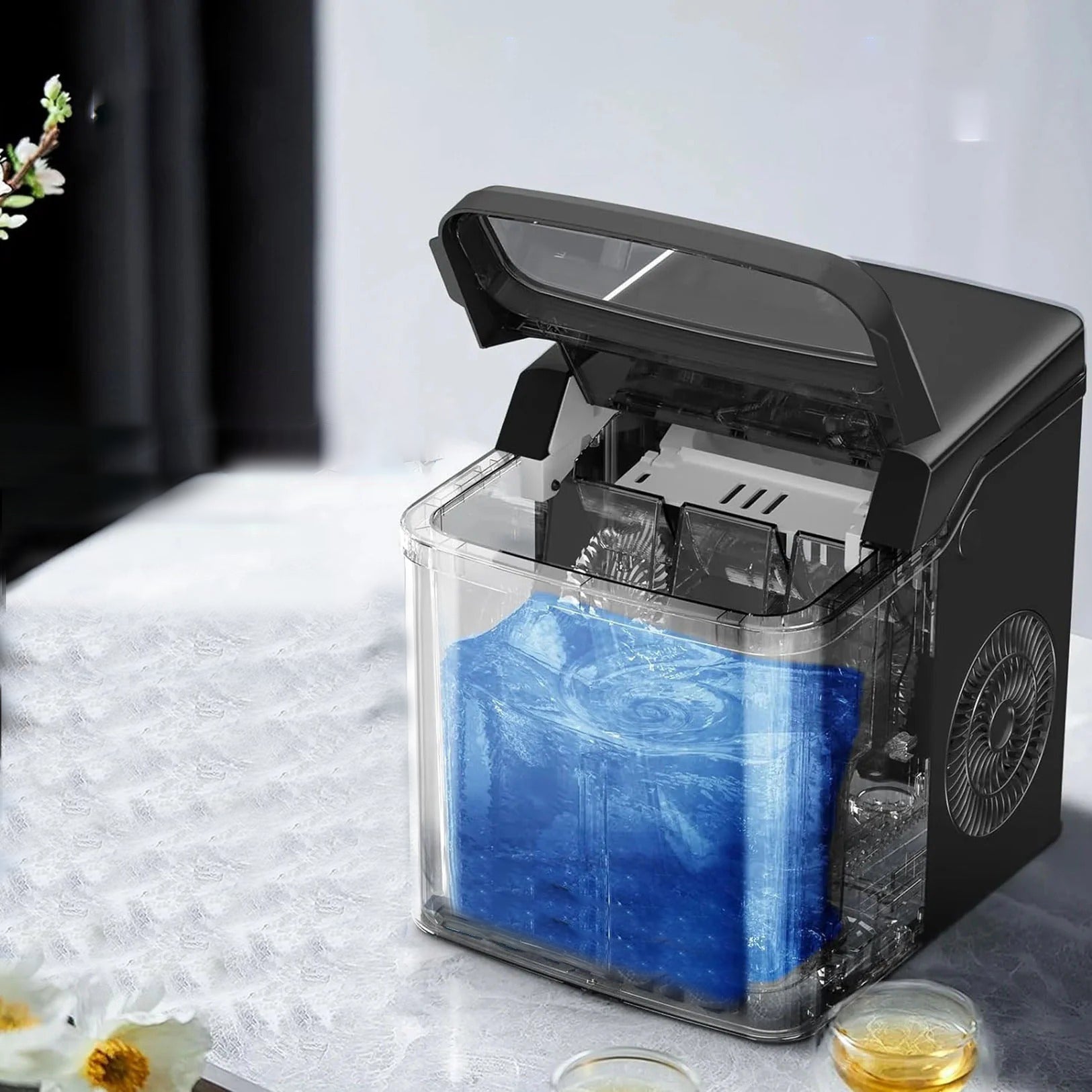 Electactic Bullet Ice Maker 26.5lbs/24H