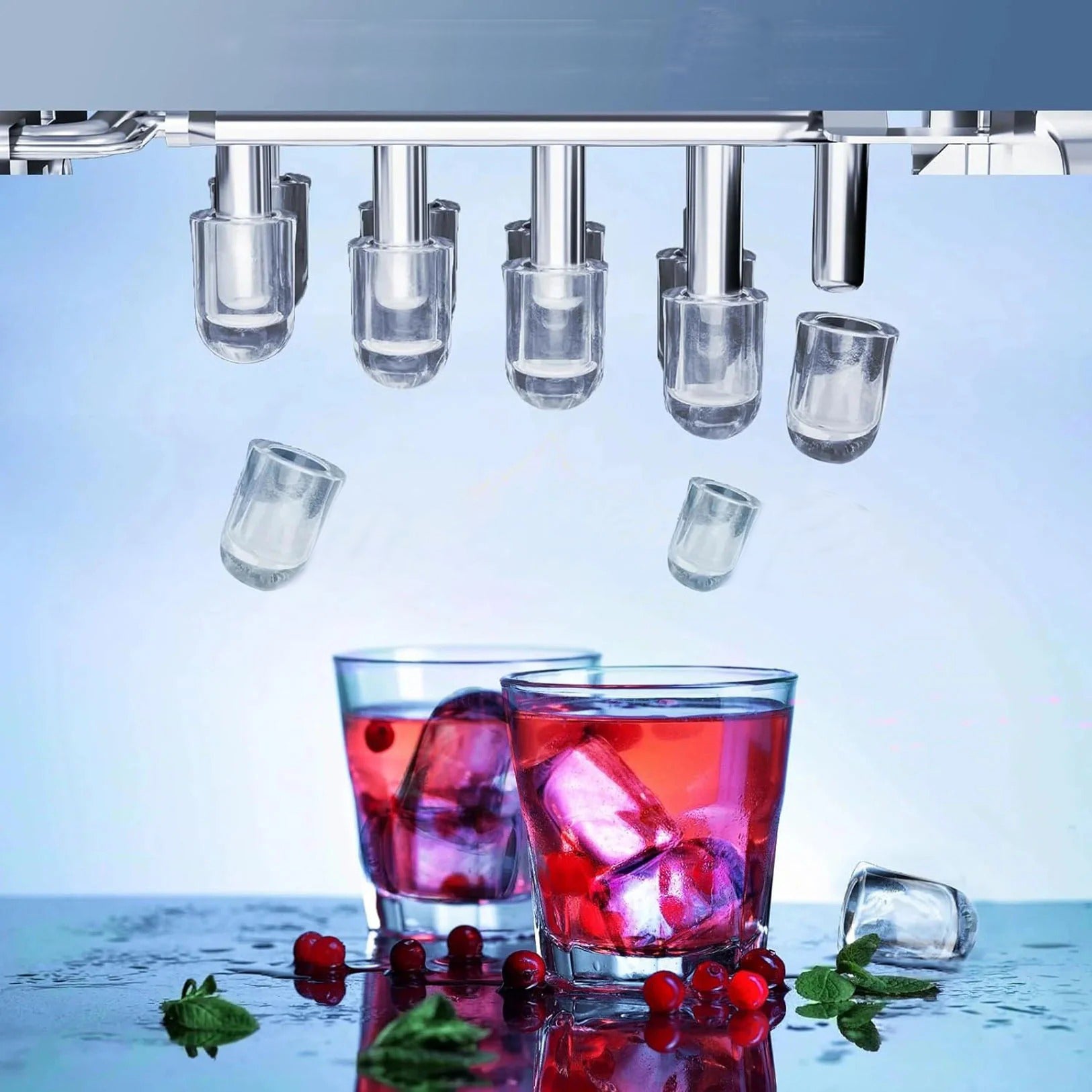 Electactic Bullet Ice Maker 26.5lbs/24H