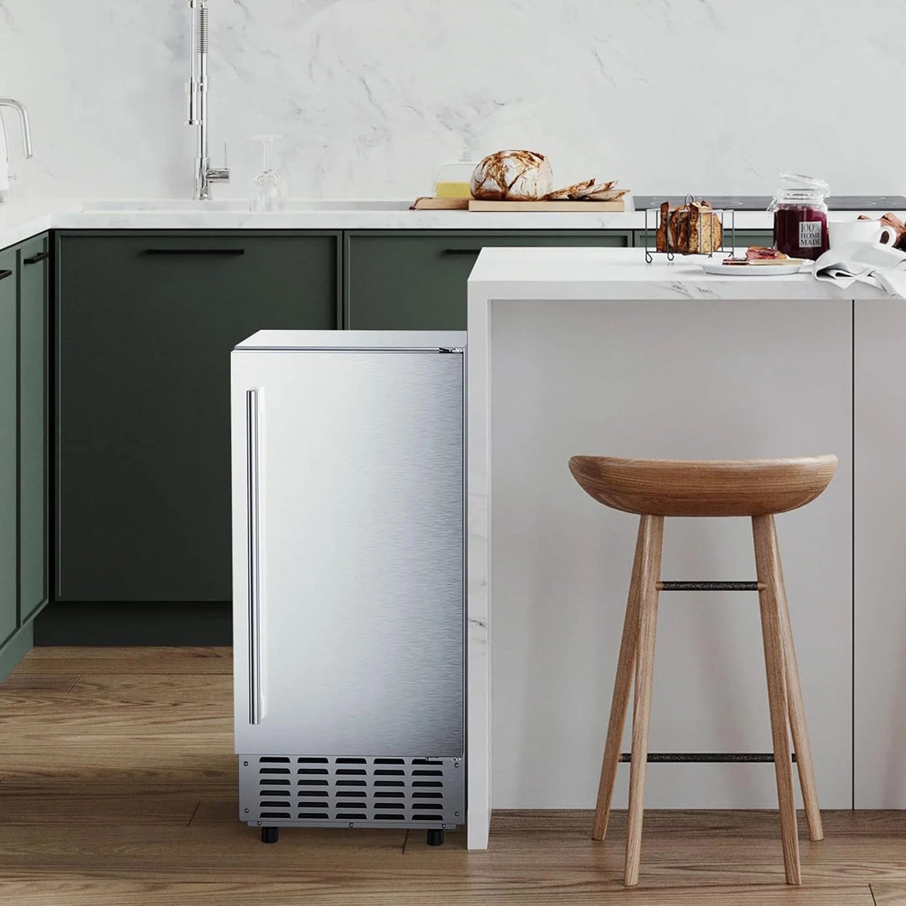 Electactic Commercial Nugget Ice Maker 66lbs/24H
