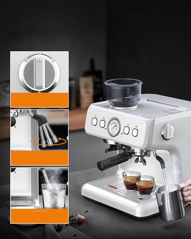 Electactic Espresso Maker 15 Bar Pro