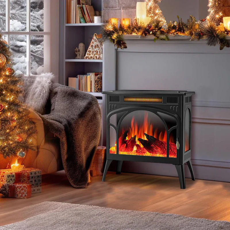 Electactic Electric Fireplace Stove 500/1500W Crystal