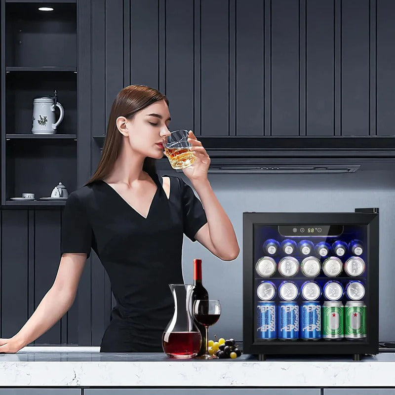 Electactic Beverage Refrigerator Cooler 1.3 Cu.Ft