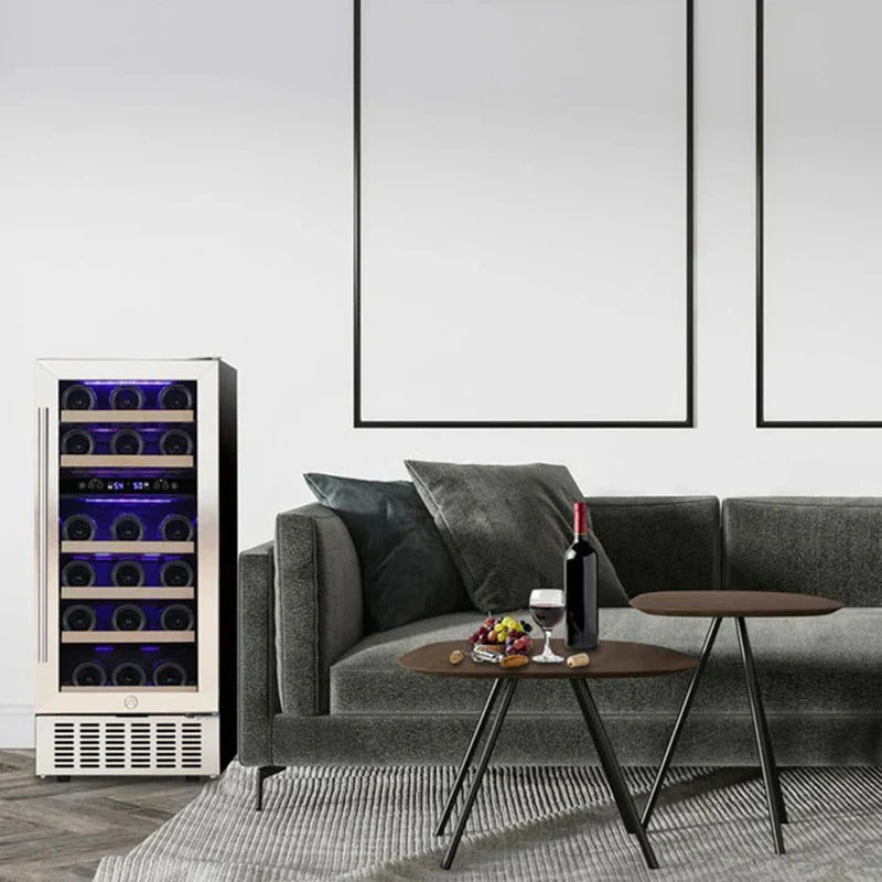 Electactic Beverage Refrigerator Wine Cooler 3 Cu.Ft