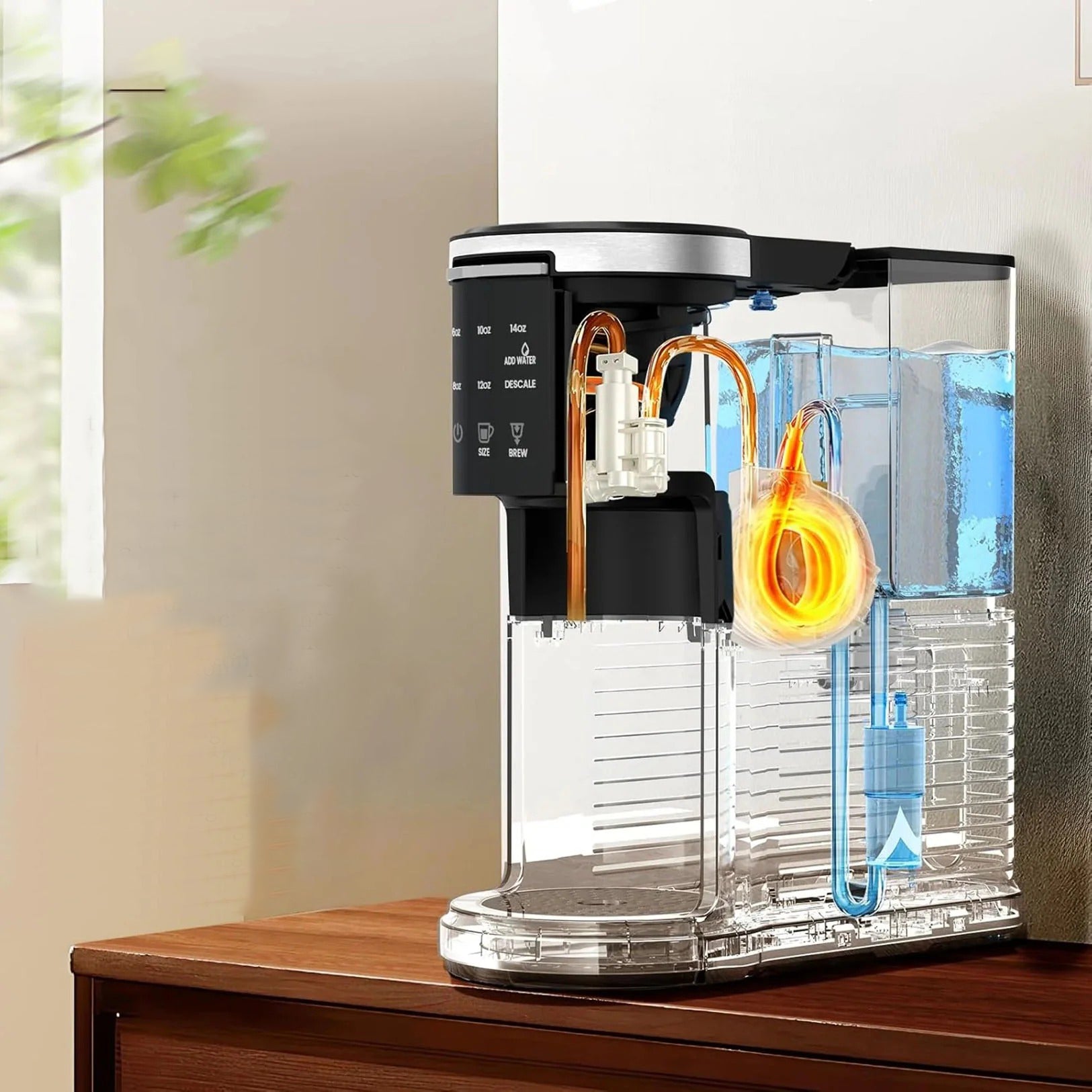 Electactic Single Serve Coffee Maker 14oz
