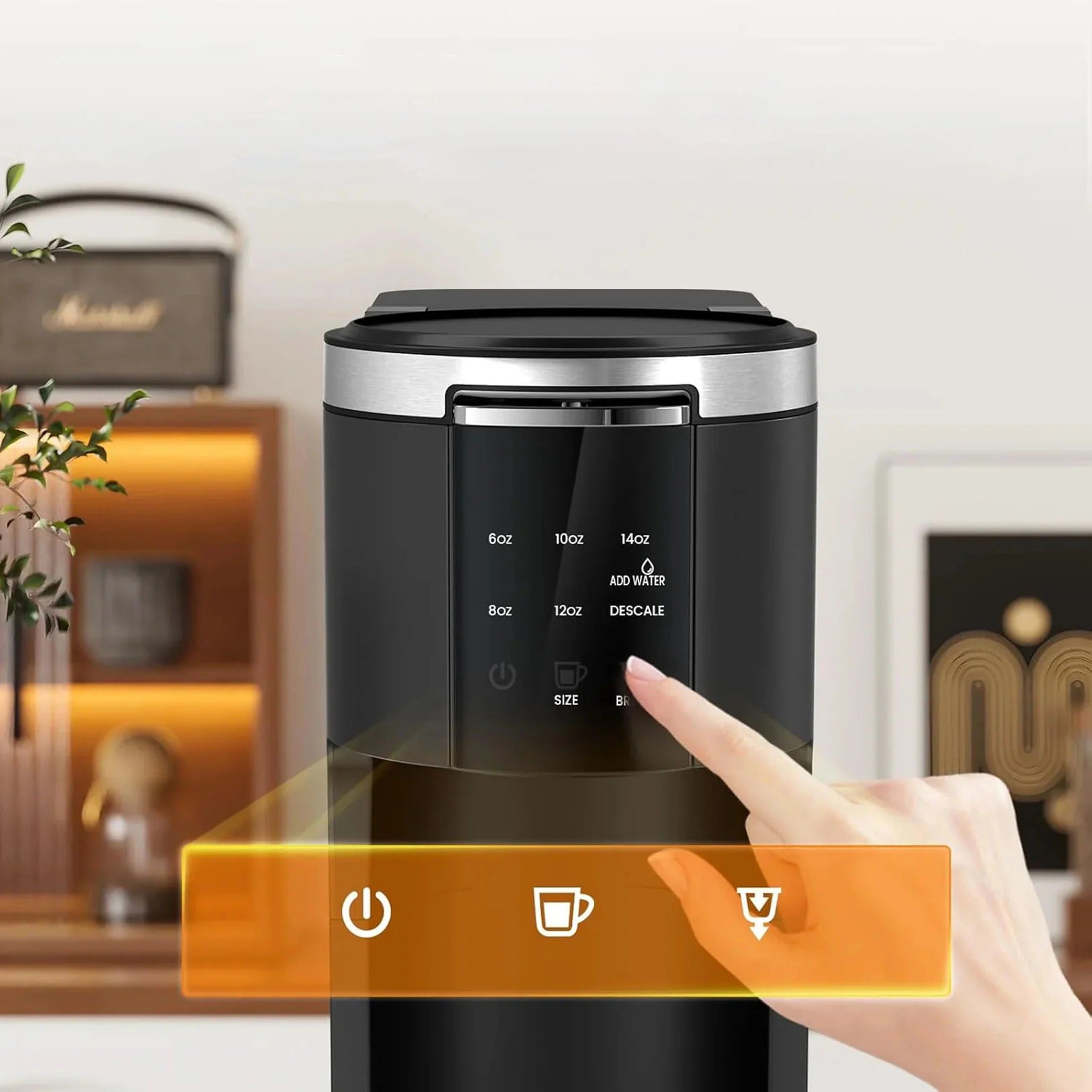 Electactic Single Serve Coffee Maker 14oz