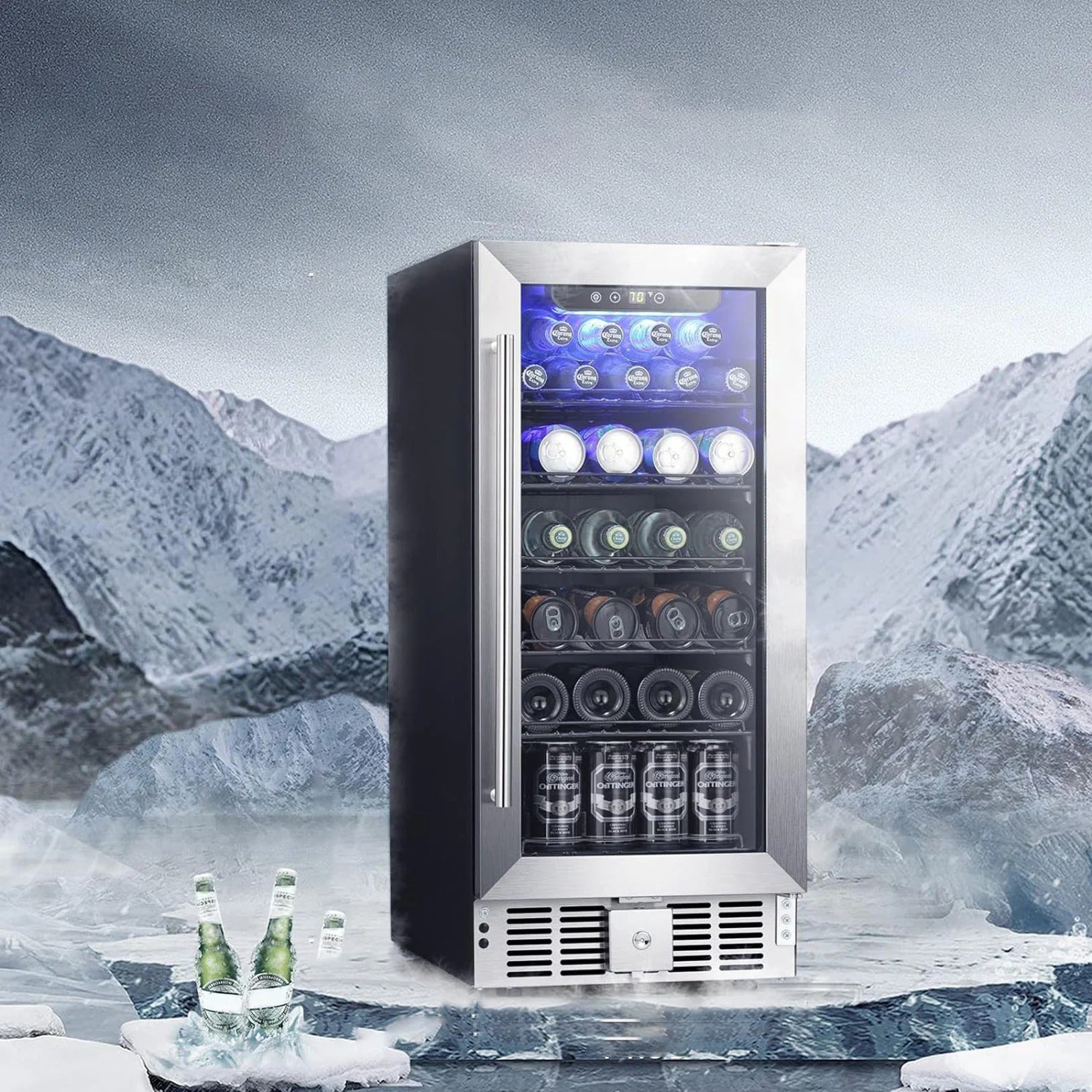 Electactic  Beverage Refrigerator Cooler 2.9 Cu.Ft