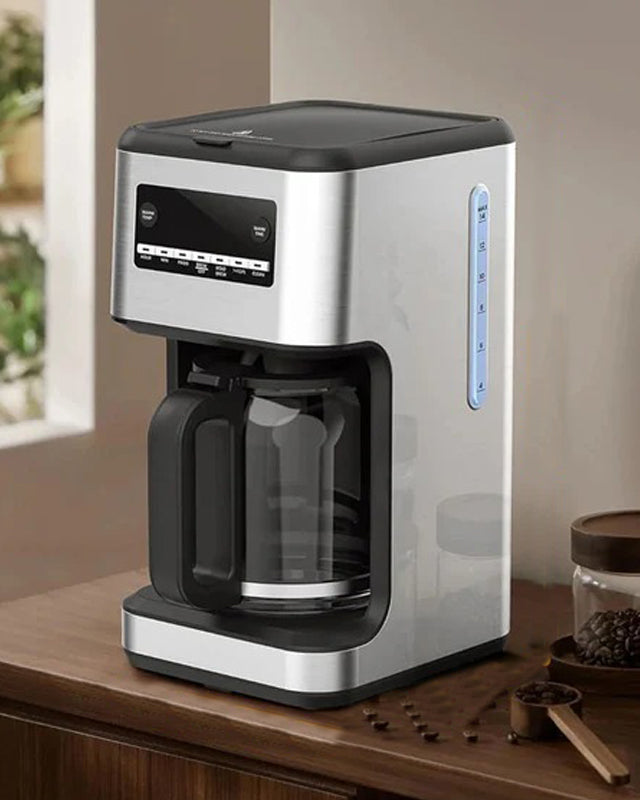 Electactic 4-Hour Programmable Coffee Maker 14-Cup 800W power