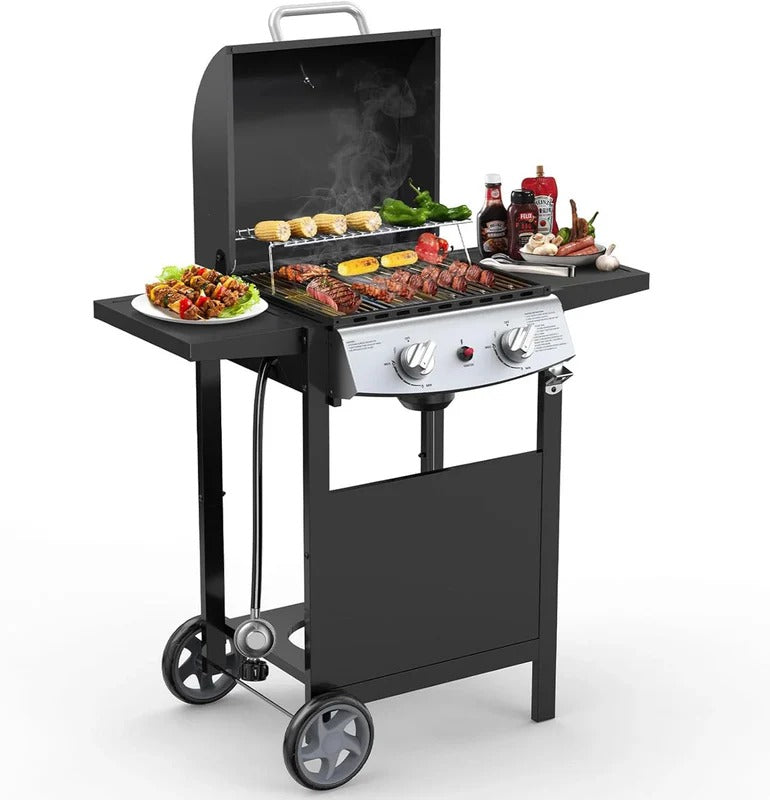 Electactic Portable 2 Burner Propane Gas Grill 2000 BUT