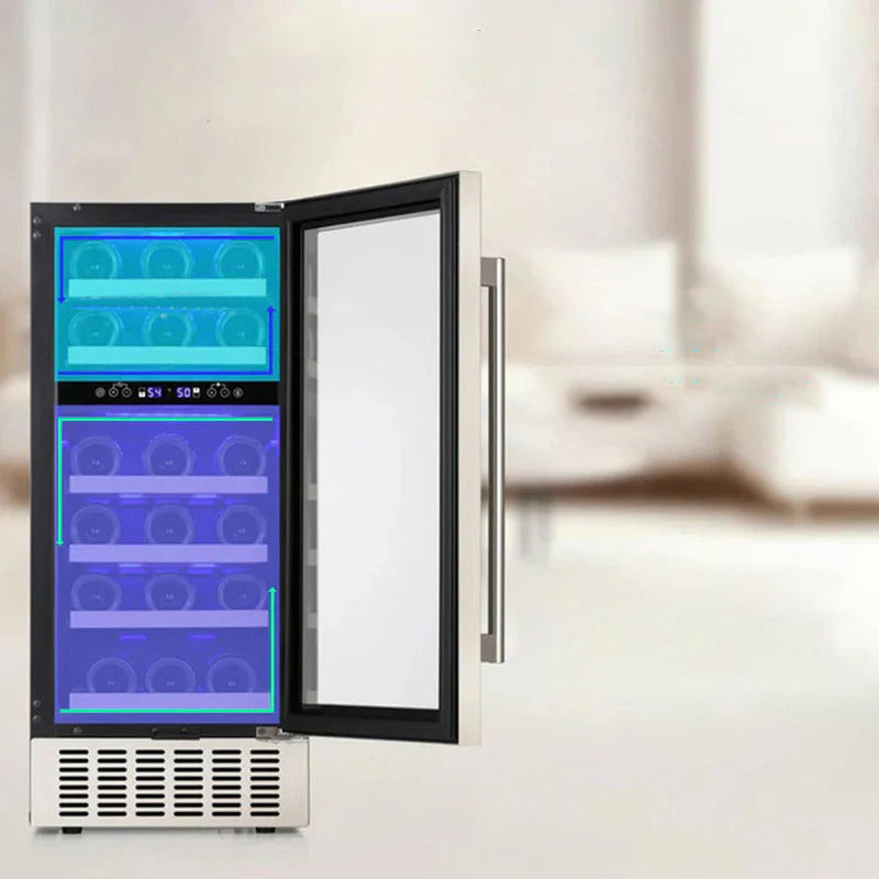 Electactic Beverage Refrigerator Wine Cooler 3 Cu.Ft