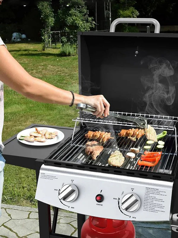 Electactic Portable 2 Burner Propane Gas Grill 2000 BUT